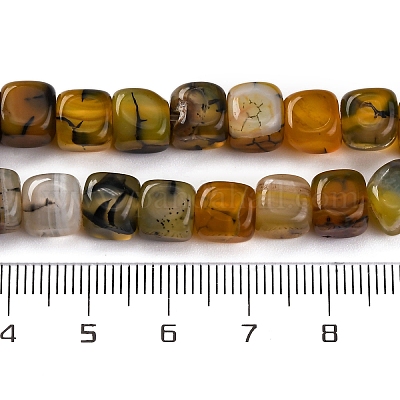 Природных вены драконов агат бисер нитей G-G177-E04-01-1