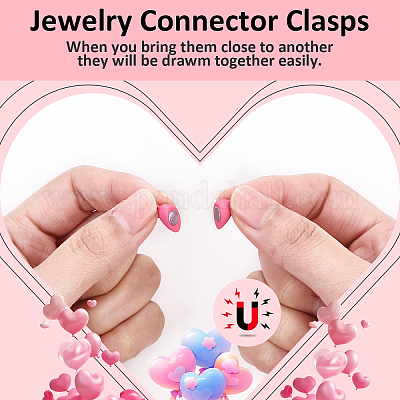 48 комплект из 12-х видов магнитных застежек из сплава FIND-YW0006-64-NR-1