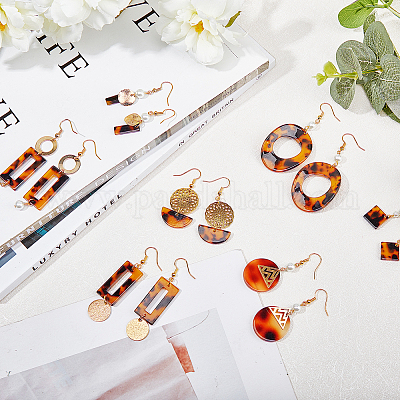 Acetate earrings diy outlet