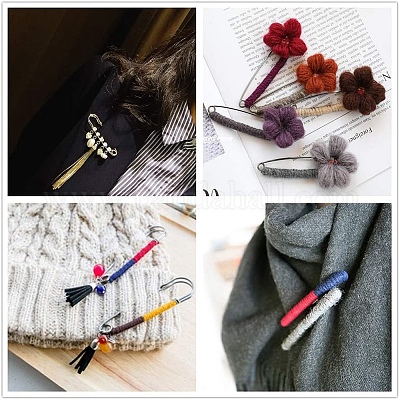 Штифты килт железа брошь застежками ювелирные фурнитура&nbsp;IFIN-R191-50mm-1