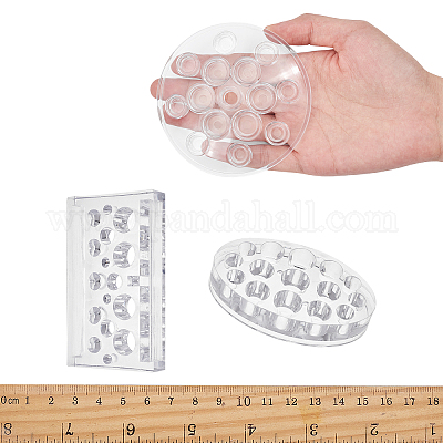 Прозрачный пластиковый держатель для чернил татуировки MRMJ-PH0001-31-1