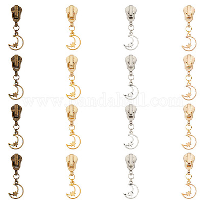 Ползунки на молнии из сплава&nbsp;PALLOY-PH01591-03-1