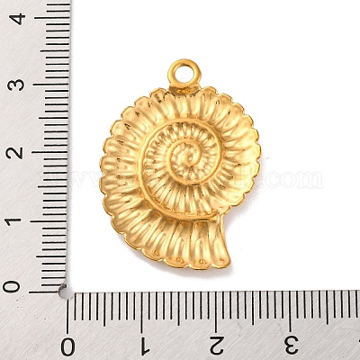 Подвески из нержавеющей стали 304 с тематикой океана STAS-M072-05D-G-1