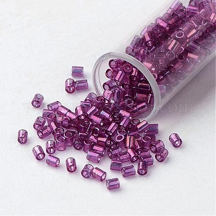 Perles de clairon en verre transparent toho SEED-F001-C2mm-205-1