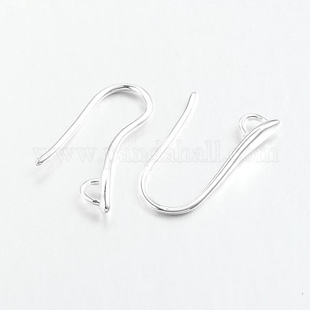 Messing Ohrhaken für Ohrring Designs KK-M142-02S-RS-1