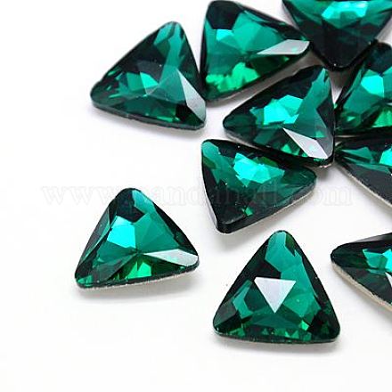 Cabochons strass di vetro pointed back  RGLA-A016-23x7mm-205-1