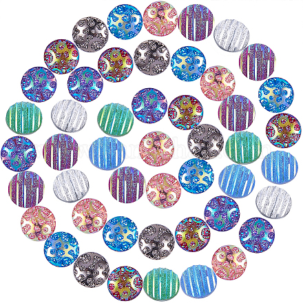 SUNNYCLUE Resin Cabochons CRES-SC0001-02-1