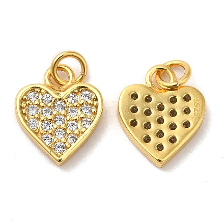 925 стерлинговый серебристый микроформованный кубический цирконий STER-I010-41G-1