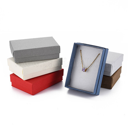 Halsketten-Anhänger-Schmuck-Geschenkboxen aus Karton CBOX-N013-021-1