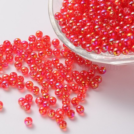 Perles acryliques transparentes écologiques X-PL731-3-1