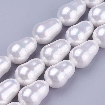 Chapelets de perles de coquille BSHE-L041-05C-1
