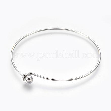Accessoire de bricolage de bracelet en laiton X-MAK-L017-01P-1