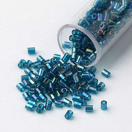 Perles de clairon en verre transparent toho X-SEED-F001-C2mm-167B-1