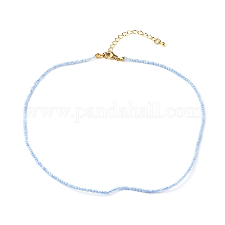 Collane di perline con perline rotonde di conchiglie naturali NJEW-JN03640-03-1