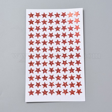 Single Face Laser Self Adhesive Labels Picture Stickers AJEW-WH0079-C02-01-1