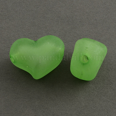 Frosted Acrylic Beads FACR-Q004-67-1