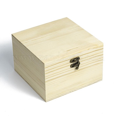 Незаконченный деревянный ящик для хранения CON-C008-05B-1