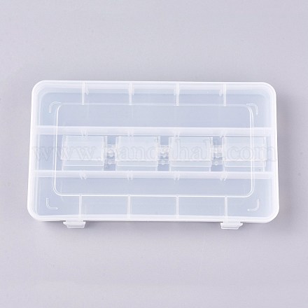 15 Grids Polypropylene(PP) Crafts Storage Boxes CON-K004-10-1