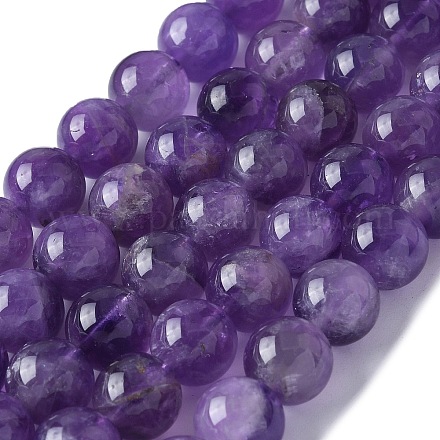 Природный аметист нитей бисера G-S031-1-1