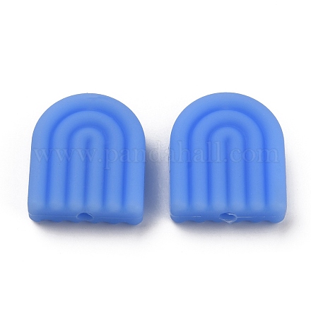 Силиконовые бусины&nbsp;LS-SIL-WH0001-38B-1