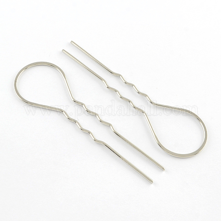 Accessoires fourchettes de cheveux en fer OHAR-Q043-19P-1
