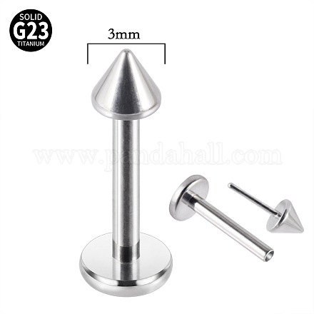 G23 титановые безрезьбовые лабреты WG192F4-02-1