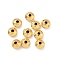 Brass Beads, Disc, Cadmium Free & Lead Free, Rack Plating, Long-Lasting Plated, Real 24K Gold Plated, 4.6x3mm, Hole: 1.3mm