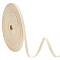 MAYJOYDIY 50yards Beige Pitted Cotton Woven Tape 3/8 inch Fabric Ribbons Natural Cotton Webbing Ribbon Twill Tape Ribbon Bias Binding Tape for DIY Crafts Sewing Gift Wrapping Home Decor