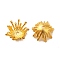 Rack Plating Alloy Bead Caps, Cadmium Free & Lead Free, Golden, 17x16x7mm, Hole: 1.8mm