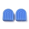 Silicone Beads, Arch, Cornflower Blue, 19x16.5x5.5mm, Hole: 2mm