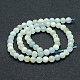 Natural Aquamarine Beads Strands G-P342-11-6mm-A-2