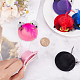 GORGECRAFT 6 Colors 6 Pack Mini Hats Tea Party Hat Small Hats Hair Clip Top Hat Fascinator Decorative with Iron Allgator Hair Clips Findings for Women Costume Accessory OHAR-GF0001-11-3