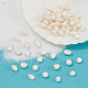 Nbeads 1 filo di perle di perle d'acqua dolce coltivate naturali PEAR-NB0002-11-4