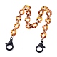 Personalized Aluminium & Acrylic Chain Necklaces X-NJEW-JN02883-1
