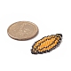 Perline di semi miyuki con motivo a telaio fatto a mano PALLOY-MZ00066-03-2