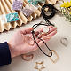 DIY UV/Epoxy Resin Pendant Necklace Making Kits DIY-TA0008-72-4