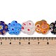 Ручной работы millefiori стеклянные бусины нитки LAMP-G166-14B-4