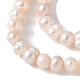 Нити из натурального культивированного пресноводного жемчуга PEAR-I007-07L-04-4