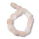 Chapelets de perles en quartz rose naturel G-F743-04J-3
