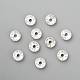 Iron Rhinestone Spacer Beads RB-A010-10MM-S-4