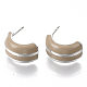 (vente d'usine de fêtes de bijoux) boucle d'oreille en alliage d'émail EJEW-N012-01P-2