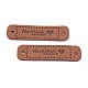 PU Leather Label Tags DIY-H131-A05-1
