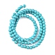 Chapelets de perles en turquoise synthétique TURQ-G106-4mm-02E-6