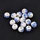 Handmade Blue and White Porcelain Beads CF192Y-1