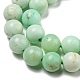 Brins de perles de chrysoprase naturelles de qualité G-R494-A02-03-3