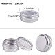 BENECREAT 14 Pcs 60ml Aluminum Tin Jars CON-BC0004-25-60ml-3