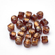 Perles acryliques de couleur bicolore MACR-Q225-21-1