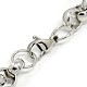 Fashionable 304 Stainless Steel Cable Chain Bracelets STAS-A028-B086P-2