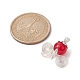 Pendenti con perle di vetro imitazione giada PALLOY-JF02378-01-2
