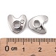 Perles coulissantes de lettre pour la fabrication de bracelet de montre X-ALRI-O012-A-NR-3